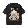 Japanese Kanji Creature Graphic Tee-INNBLAC
