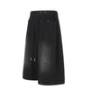 Vintage Washed Oversized Sweat Shorts