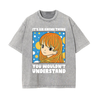 lt's an Anime Thing Graphic Washed Tee-INNBLAC