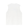 Panelled Back Seam Sleeveless T-Shirt