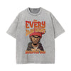 Streetwear Stone Wash Graphic Tee-INNBLAC