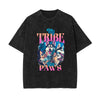 Cute Puppy Stone Wash Graphic Tee-INNBLAC