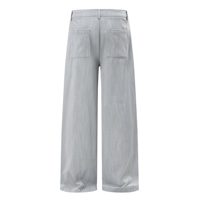 American Vintage Pleated Wide-Leg Pants