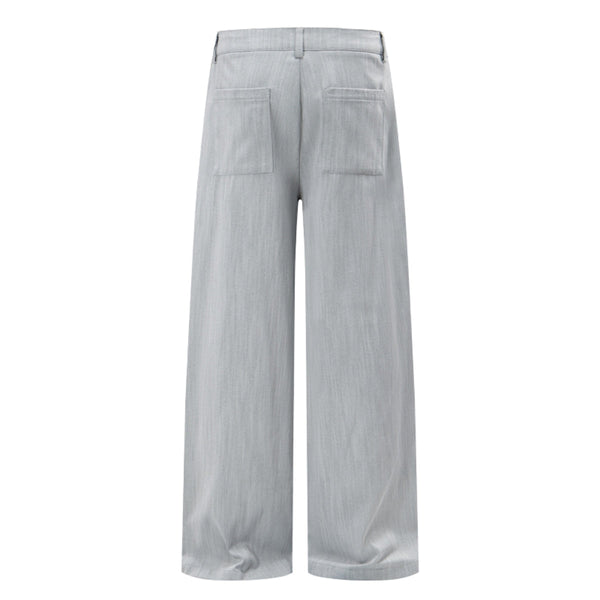 American Vintage Pleated Wide-Leg Pants