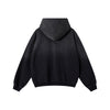 Relaxed Overdyed Ombre Faded Cotton Hoodie