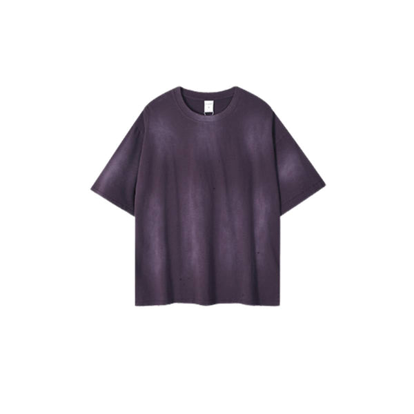 Vintage  Spray Dyed Raw Edge Oversized T-Shirt
