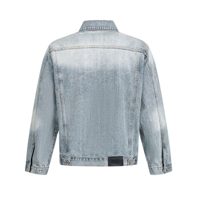 Retro Men's Spring&autumn High-smart Cool Denim Jacket