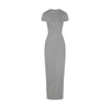 Vintage Wash Ribbed Tee Maxi Dress