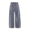 Washed Distressed Wide Leg Relaxed Straight Street Jeans