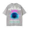 Sophistication War Futuristic Streetwear Graphic Tee-INNBLAC