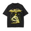 Robotic Y2k Streetwear Chrome Graphic Tee-INNBLAC