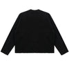 Heavyweight Washed Waffle Cotton Long Sleeve Tee 340G