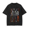 Urban Ninja Stone Wash Graphic Tee-INNBLAC