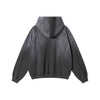 Heavyweight Washed Ombre Faded Cotton Hoodie
