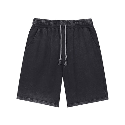 Vintage Washed Relaxed Fit Cargo Shorts