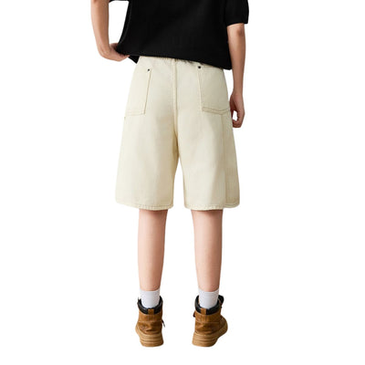 Relaxed Fit Utility Shorts