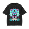 Total Weirdo Stone Wash Graphic Tee-INNBLAC