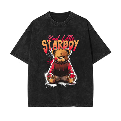 Rad Little Starboy Graphic Tee-INNBLAC