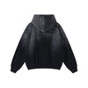 Heavyweight Washed Ombre Faded Cotton Hoodie