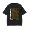 Superior Typography Urban Graphic Tee-INNBLAC