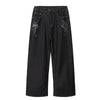 Vintage Black Straight Leg Jeans