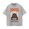 Proud American Truck Graphic Tee-INNBLAC