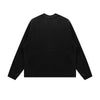 Washed Waffle Cotton Raglan Long Sleeve Tee 340G
