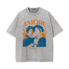 Amore Streetwear Stone Wash Graphic Tee-INNBLAC