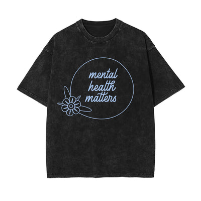 Mental Health Matters Graphic Tee-INNBLAC