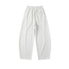 Colorblock Seam Detail Curved Leg Pants