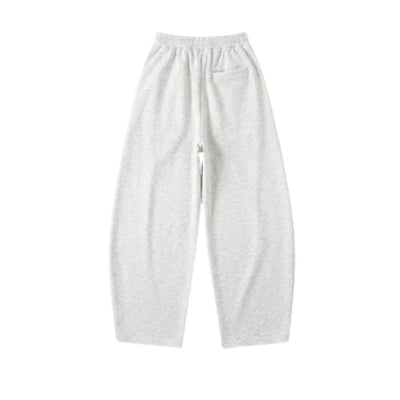 Colorblock Seam Detail Curved Leg Pants