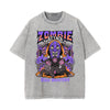 Zombie Attack Graphic Washed Tee-INNBLAC
