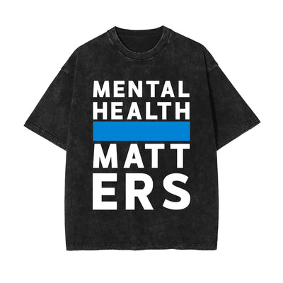 Mental Health Matters Graphic Tee-INNBLAC