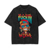 Streetwear Stone Wash Graphic Tee-INNBLAC