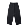 High Waist Structured Seam Relaxed Draped Wide Leg Pants