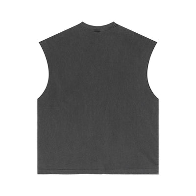 Raw Edge Destructive Muscle Tank 275gsm