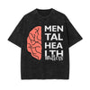 Mental Health Matters & Brain Graphic Tee-INNBLAC