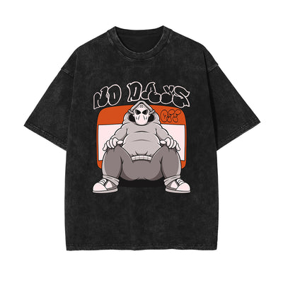 No Days Off Street Culture Graphic Tee-INNBLAC