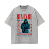 Revenge Streetwear Stone Wash Graphic Tee-INNBLAC