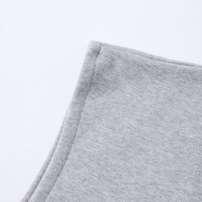 Sleeveless Boxy Fit Crewneck Sweatshirt Vest