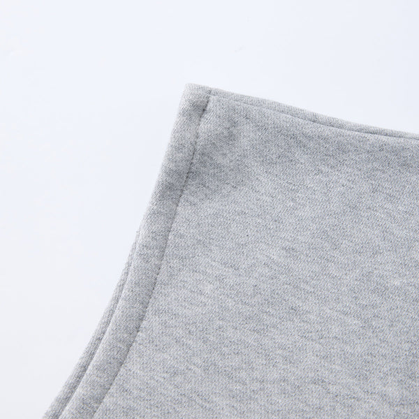 Sleeveless Boxy Fit Crewneck Sweatshirt Vest