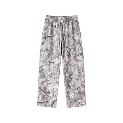 Relaxed Branch Camouflage Fleece Sweatpants