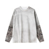 Branch Camo Sleeve Spray-Dyed Fleece Sweatshirt