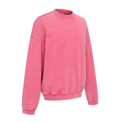 Soft-Vintage Washed Pullover Sweatshirt