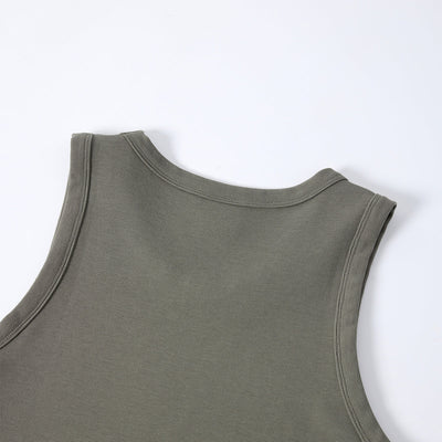 Heavyweight Minimalist Sleeveless Muscle Tank