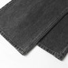 Washed Black Loose-Straight Jeans