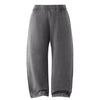 Vintage Wash Distressed Barrel Leg Pants