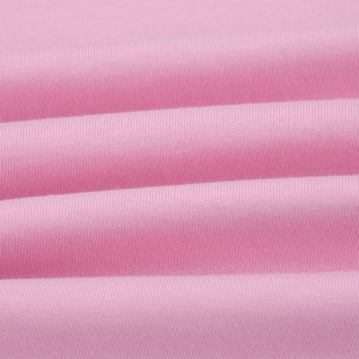 Relaxed Fit Boxy Solid Color Minimal Tee