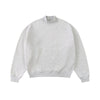 Soft Fleece Mock Neck Pullover Sweatshirt