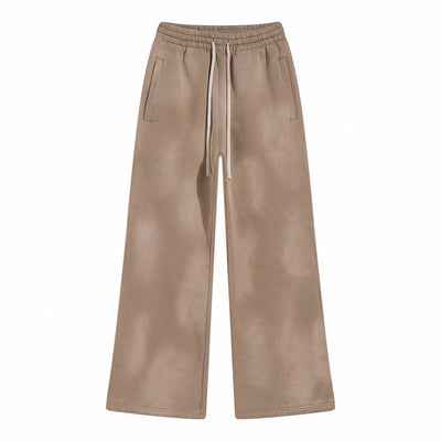Heavyweight Wide Leg Faded Vintage Sweatpants